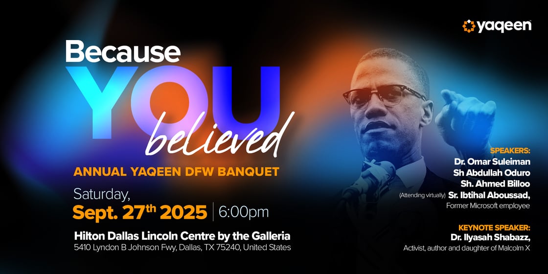 Yaqeen Annual Banquet 